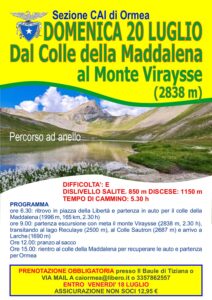 MONTE VIRAYSSE IN FRANCIA