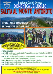 FESTA ALLA MADONNINA DELL'ANTOROTO