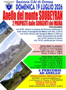 Anello del Monte Soubeyran